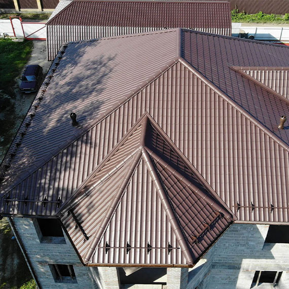 Монтаж сложной крыши и кровли в Знаменске и Астраханской области